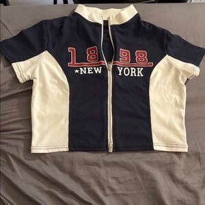 New York 1898 Zip-Up Shirt